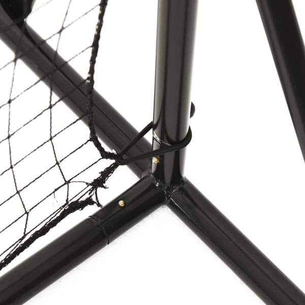 vidaXL fodbold-rebounder 366x90x183 cm HDPE sort