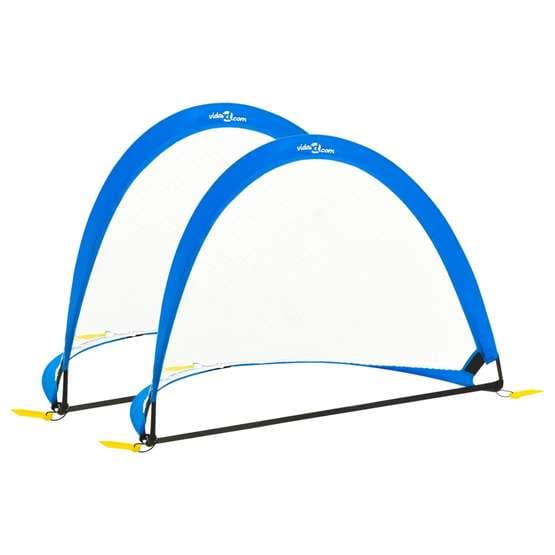 Fotbollsmål För Barn 2 St Med Förvaringsväska 119X82X84,5 Cm