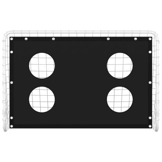 Fotbollsmål För Träning Stål 184X61X122 Cm