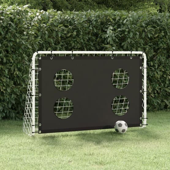 Fotbollsmål För Träning Stål 184X61X122 Cm