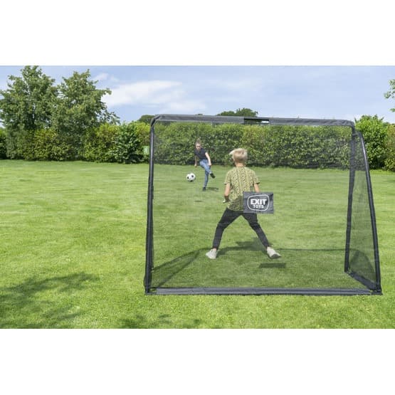 Exit - Fotbollsmål - Coppa Stål 220X170Cm - Svart