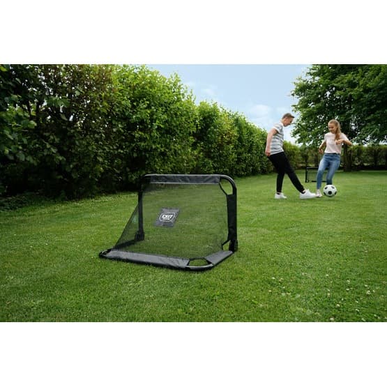 Exit - Fotbollsmål - Pico Stål 90X60Cm - Set Med 2 St - Svart