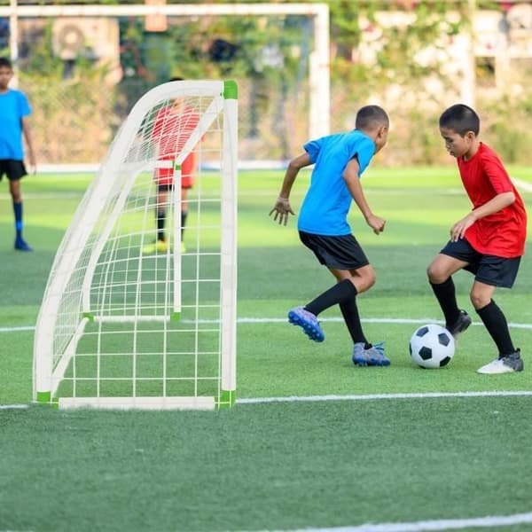 Fotbollsnet - XMTECH - Fällbar - 180x80x120cm - Barn - Väderbeständig