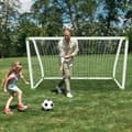 Miniatyrbild 3 av 4: XMTECH Kids Football Goal Net Sports Game Outdoor Activity 245x90x155cm Vit