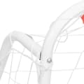 Miniatyrbillede 4 af 7: vidaXL fodboldmål med net 214x75x152 cm stål og polyester hvid