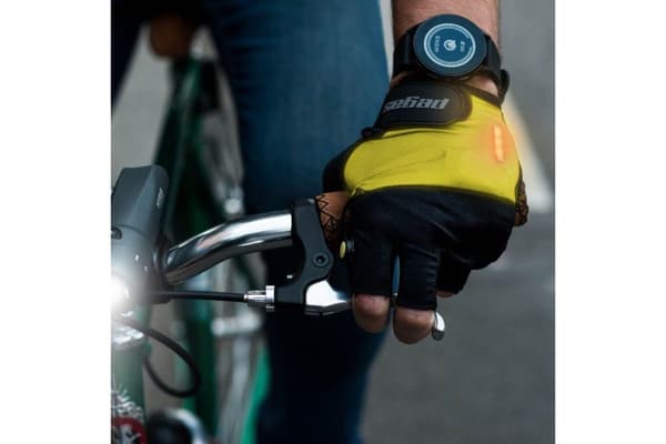 MANUSI PEGAS CU SEMNAL LED, M, GALBEN