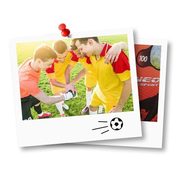 Fotbollsmål 245x155x80 - Med nät med hål