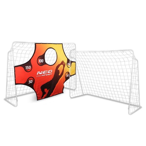 Fodboldmål 245x155x80 - Med nettet