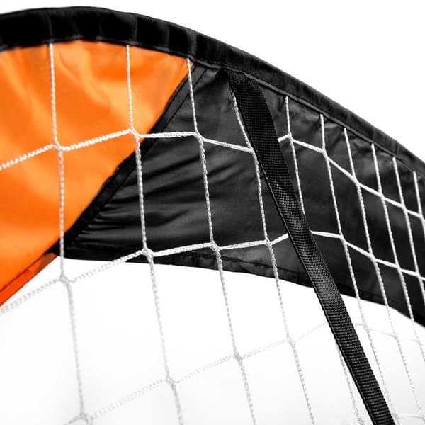 Spokey Fodboldmål Buckler Orange,Sort 120 x 80 cm