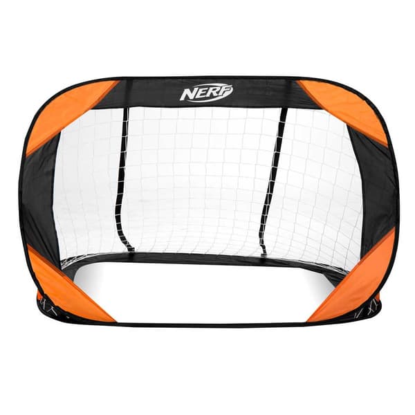 Spokey Fodboldmål Buckler Orange,Sort 120 x 80 cm