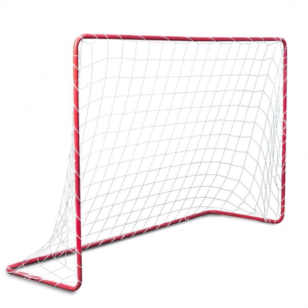 Fotbollsmål set - 2 stycken - 183x122x61cm
