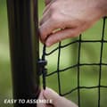 Miniatyrbillede 6 af 10: BERG SportsGoal Fotbollsmål i Stål 120 x 180cm - Lille - Sort