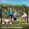 Miniatyrbillede 8 af 10: BERG SportsGoal Fotbollsmål i Stål 120 x 180cm - Lille - Sort