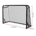 Miniatyrbillede 2 af 10: BERG SportsGoal Fotbollsmål i Stål 120 x 180cm - Lille - Sort