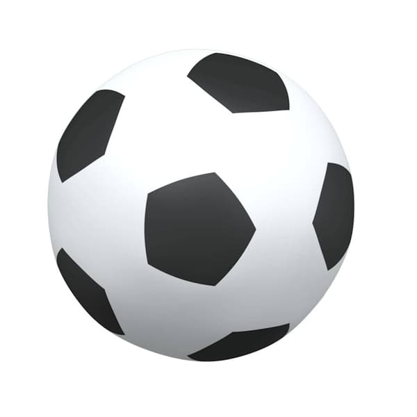 vidaXL Barnfotbollsmål med bollar 2-i-1 vit 184x64x124 cm