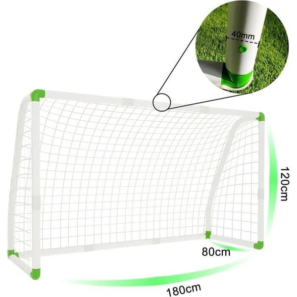 YUENFONG PVC Allväders fotbollsmål för barn