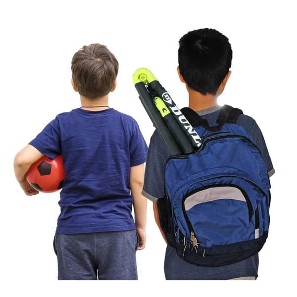 Hopvikbart fotbollsmål Dunlop Mini Svart