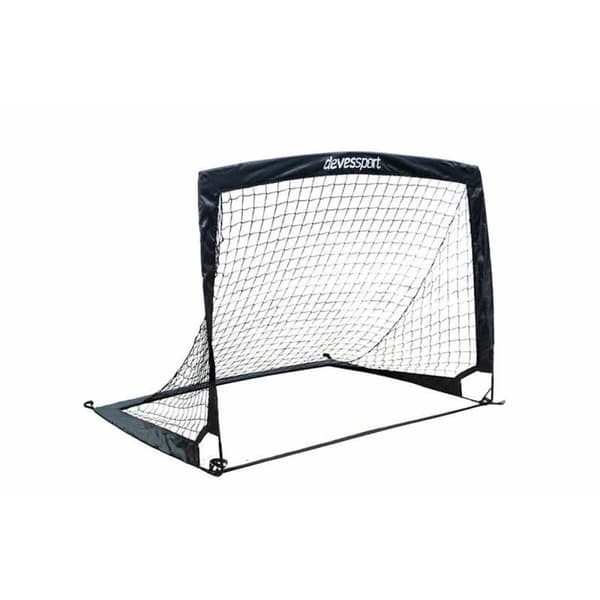 Fotbollsmål Devessport 120 x 90 x 90 cm Svart