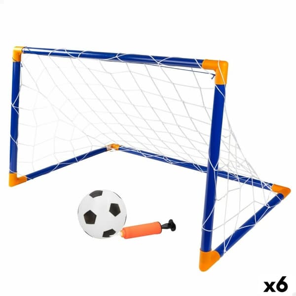 Fodboldmål Colorbaby 92 x 63 x 55 cm (6 enheder)