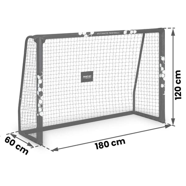 Fodboldmål 180 x 120 x 60 cm NS-462 Hexagon