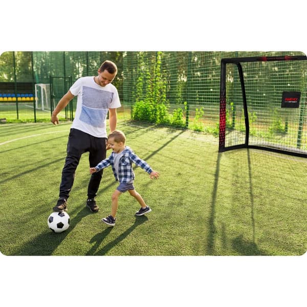 Fodboldmål 180 x 120 x 60 cm NS-463 sort og rød