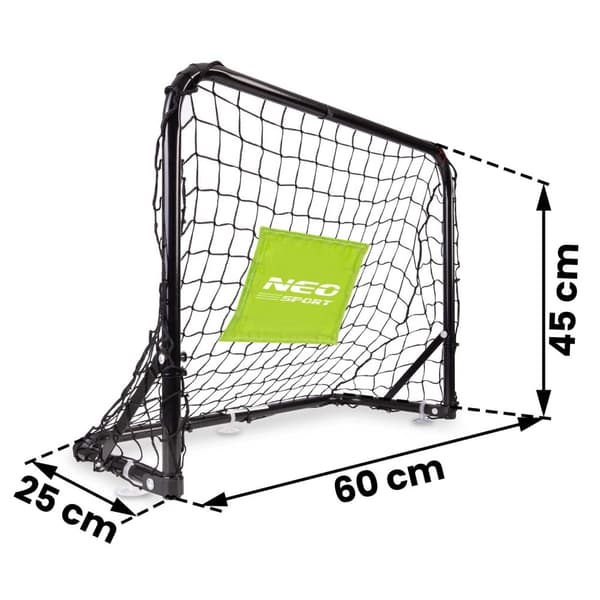 Fodboldmål - sæt af 2 - 60 x 45 x 25 cm NS-461