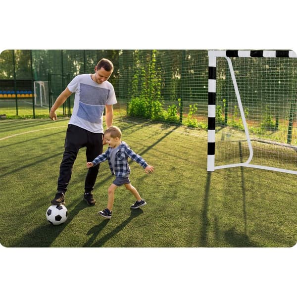 Fodboldmål 300 x 160 x 90 cm NS-460 sort og hvid