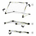Miniatyrbillede 3 af 4: Fodboldmål Colorbaby Foldbar 100 x 70 x 70 cm (2 enheder)