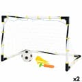 Miniatyrbillede 1 af 4: Fodboldmål Colorbaby Foldbar 100 x 70 x 70 cm (2 enheder)