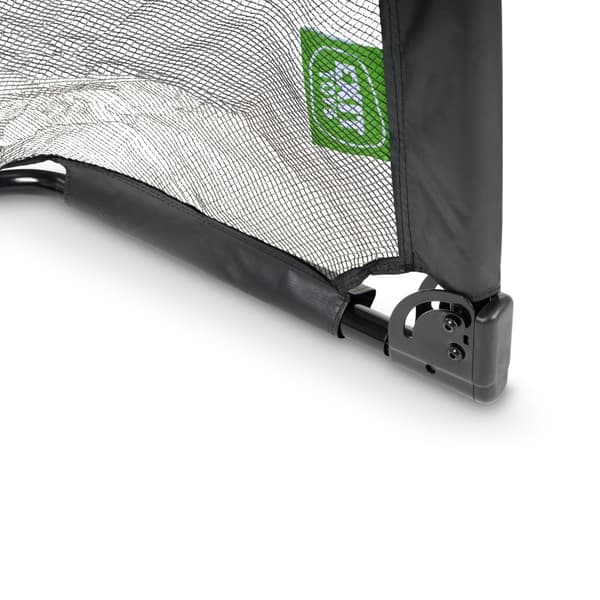 EXIT Panna foldbart fodboldmål i stål 150x60cm (sæt med 2 stk.) - sort