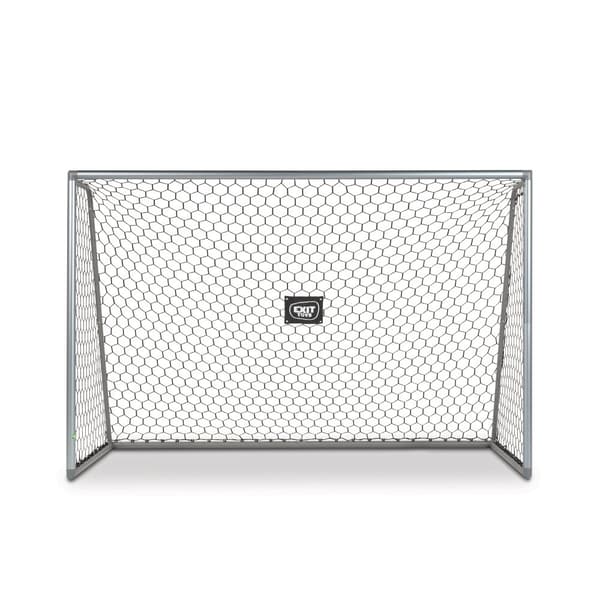 EXIT Scala fotbollsmål av aluminium 300x200cm - matt silver