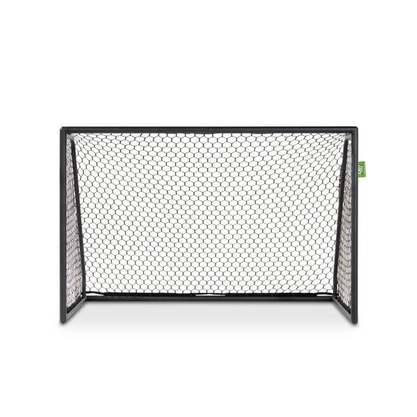 EXIT Scala fotbollsmål av aluminium 180x120cm - svart