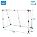 Miniatyrbillede 5 af 7: Fodboldmål Colorbaby 190 x 132 x 90 cm (2 enheder)