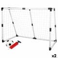 Miniatyrbillede 1 af 7: Fodboldmål Colorbaby 190 x 132 x 90 cm (2 enheder)