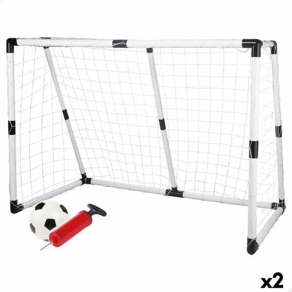 Fodboldmål Colorbaby 190 x 132 x 90 cm (2 enheder)