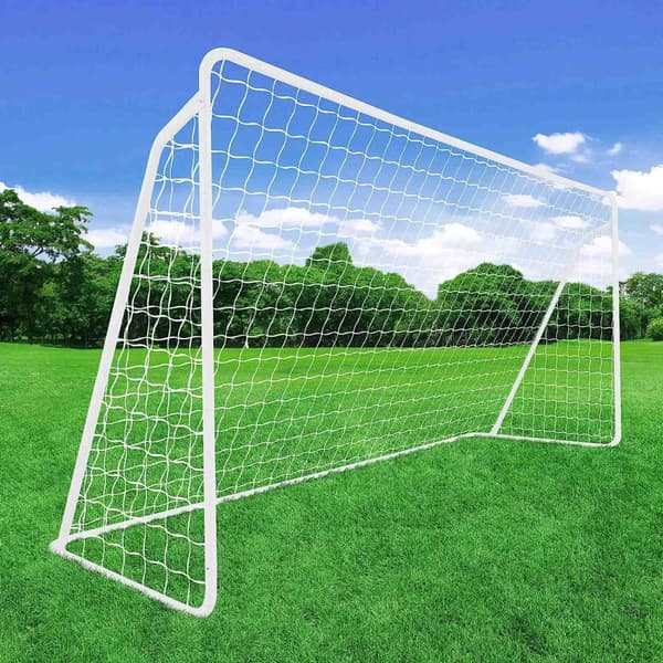 Fodboldmål Net, Holdbar Stål Konstruktion, Rummelige Dimensioner, Nem Montering