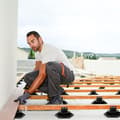 Miniatyrbild 3 av 4: Höjdjusterbar terrasssockel i plast - LARS360 - Paket om 20 - Lastkapacitet 480 kg