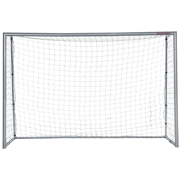 Rootzin kannettava jalkapallomaali - Jalkapalloverkko - Harjoitusmaali - Tukeva teräsrunko - Säänkestävä verkko - Helppo asennus - 300 cm x 120 cm x 2