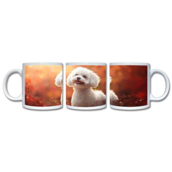 Hund Bichon Frise Krus