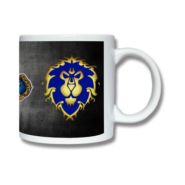 WOW World of Warcraft Alliance Mugg