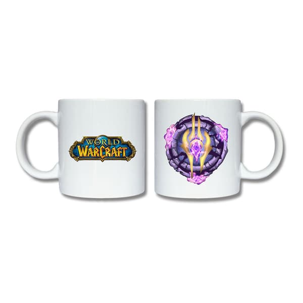 WOW World of Warcraft Draenei Mugg