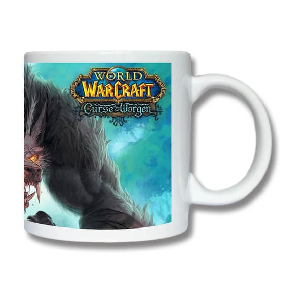 WOW World of Warcraft Worgen Mugg