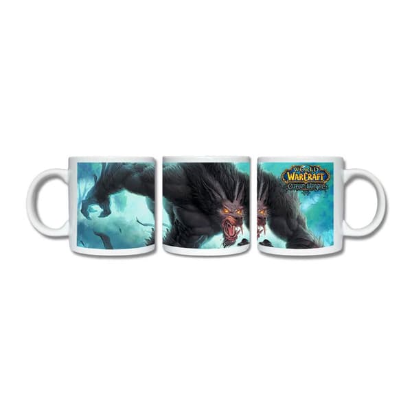 WOW World of Warcraft Worgen Mugg