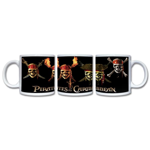Pirates Of The Caribbean Jolly Roger Mugg
