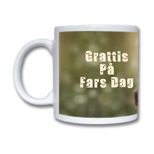 Grattis på Fars Dag Krus