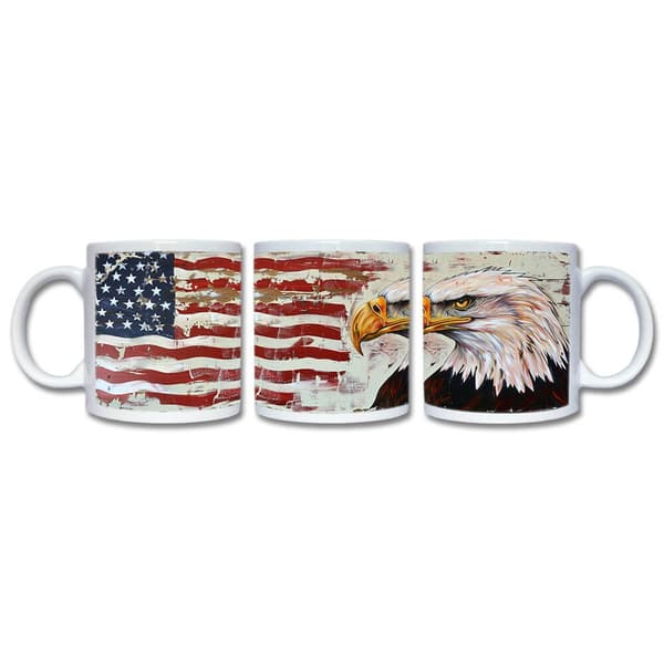 USA Kotka Lippu Muki