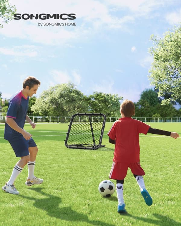 Fodboldmål - med stålramme - til børn