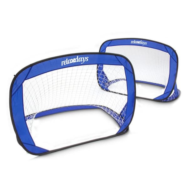 Fotbollsmål X2 120x80x80 cm - Märke - Modell - Vuxen - Blandat - Fotboll