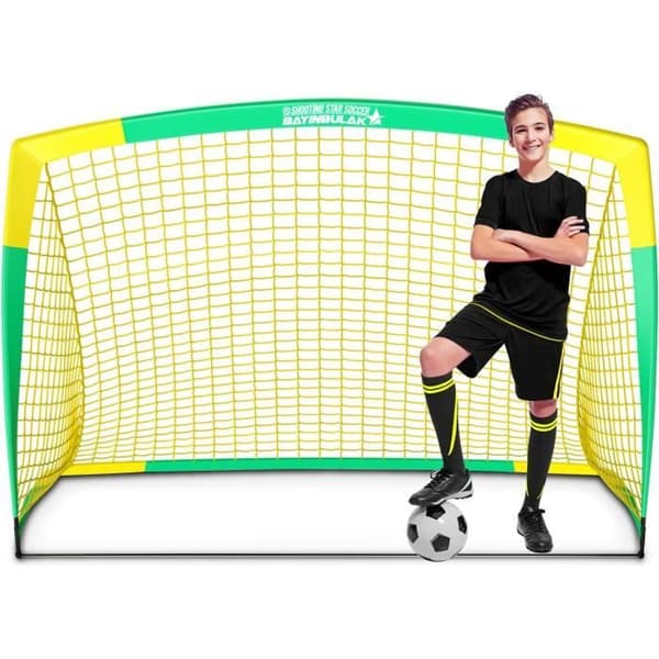 Men en fotboll Pliable - BAYINBULAK - 5x3,6 fot - Lätt - Bärbar - Barn