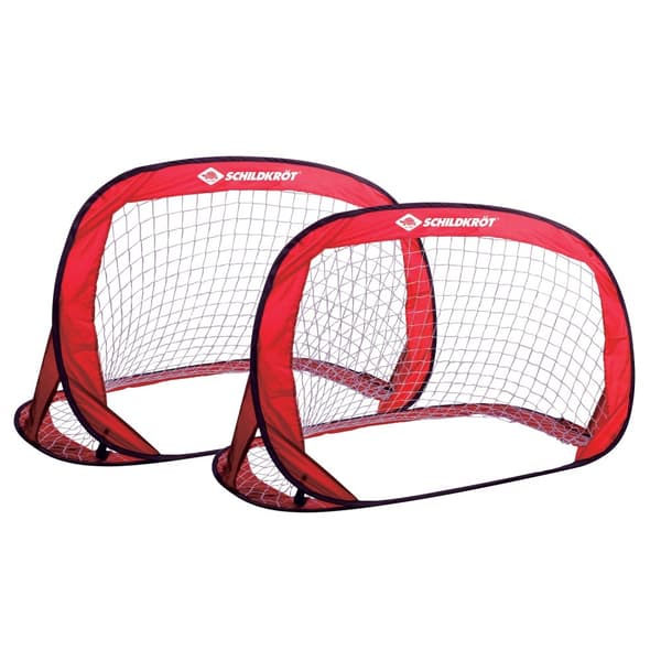 SCHILDKROT Pop-Up fodboldmålsæt - 125 x 80 cm